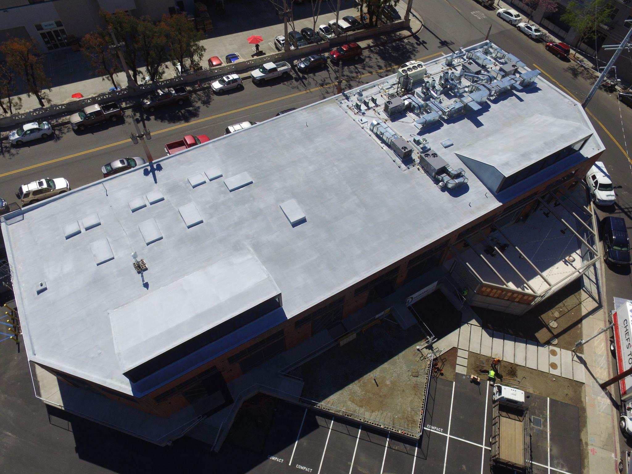 Foam roofing installation and repairs